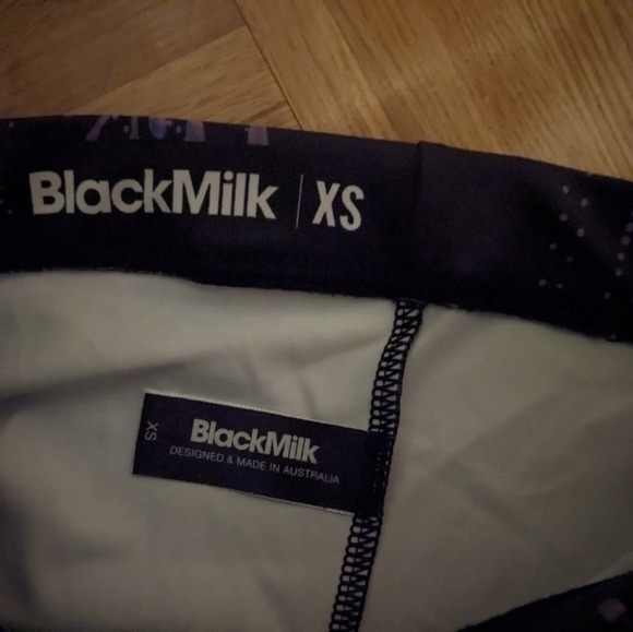 Blackmilk Floral Coral HWMF Leggings XS - Picture 3 of 8